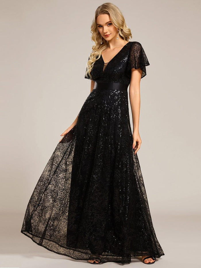 Sequin Formal Maxi Dress
