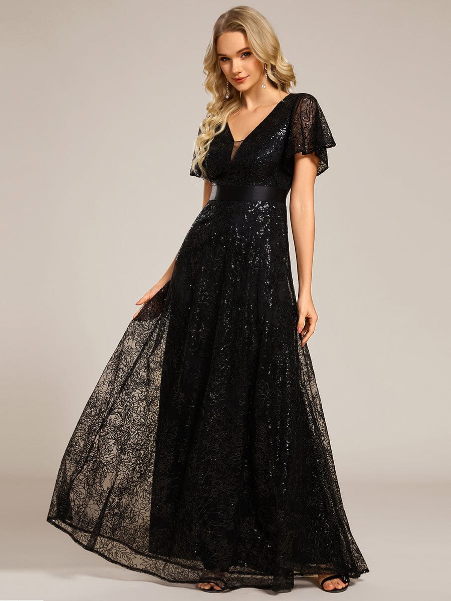 Black Formal Dresses #style_EE02314BK