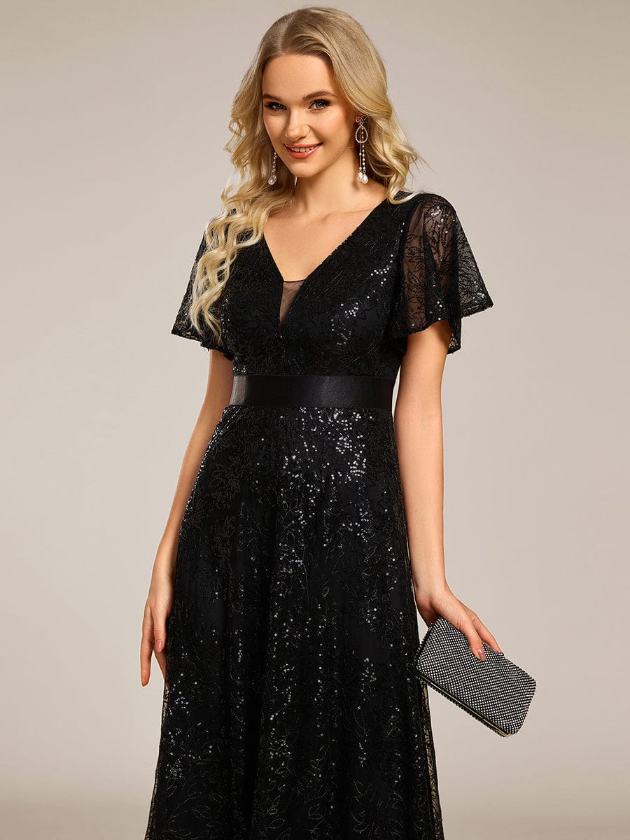 Black Formal Dresses #style_EE02314BK
