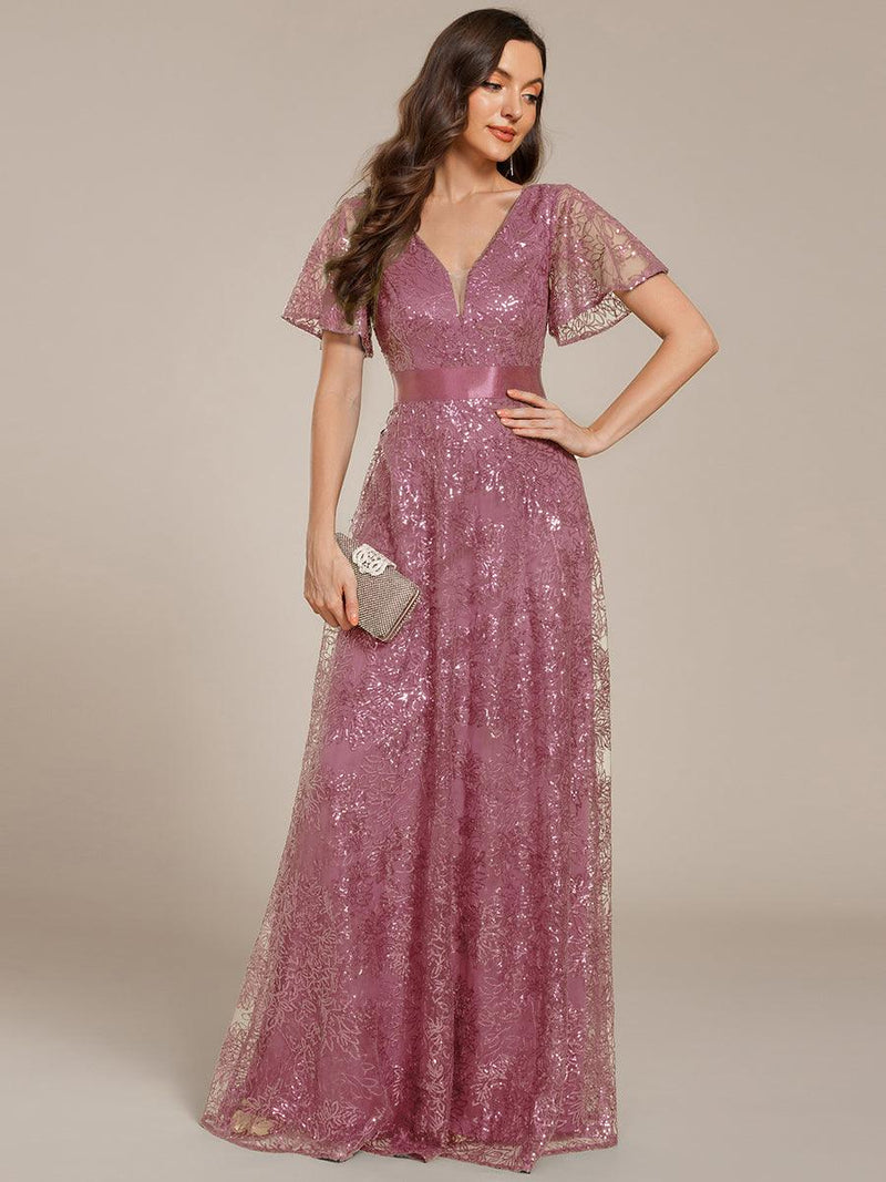 Sequin Formal Maxi Dress