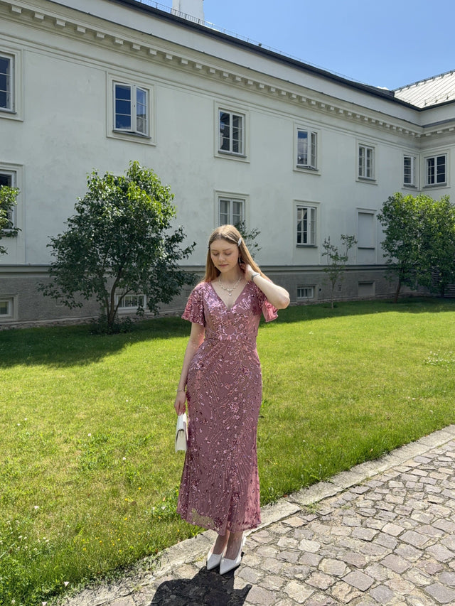 ever PALMER|Sequin Embroidery Mermaid Formal Dress Fan Photos 8
