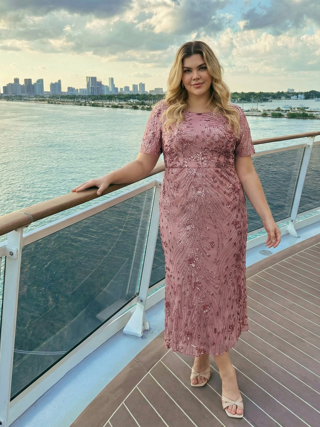 pretty HAYLEN|Plus Size Sequin Mermaid Formal Dress Fan Photos 2
