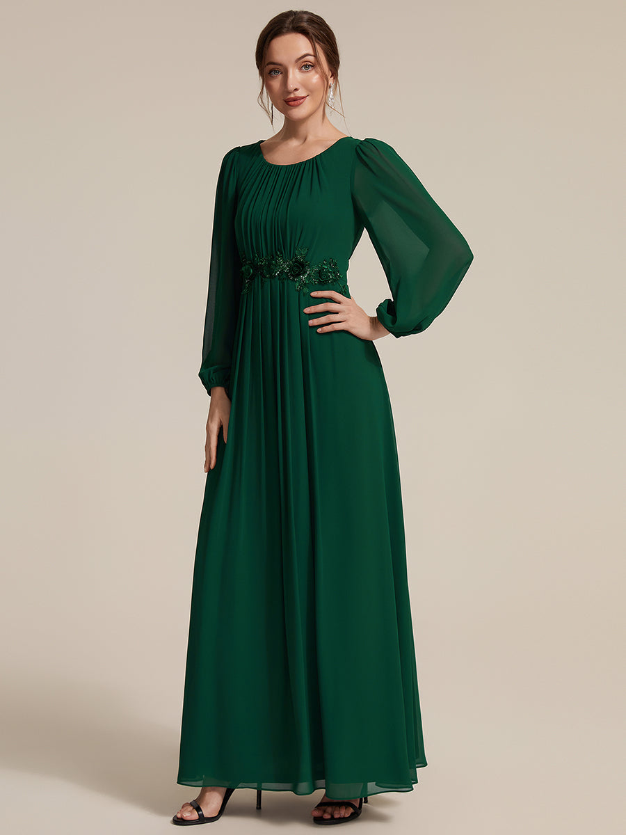 green chiffon formal dress Ever-Pretty Puff Sleeve A-Line Maxi Men's Christmas Hawaiian Shirts bridesmaid dark dresses feminine look Girls Size:18-24 months emerald green cocktail dress