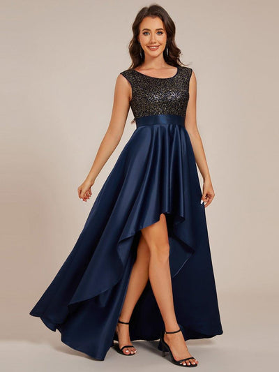 ever pretty navy blue dress Navy Blue Ever Pretty Lace Cap Sleeve Evening Gown Navy Blue Dresses Ever- Pretty US