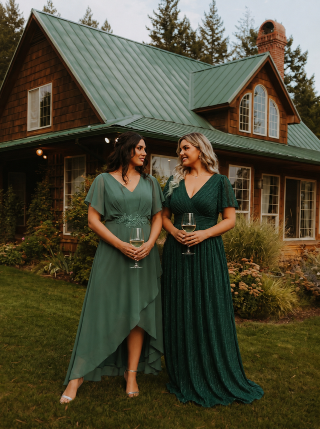 ever LILAS|Elegant A-line Waist Applique Ruffled Mother of the Bride Dress Fan Photos 5
