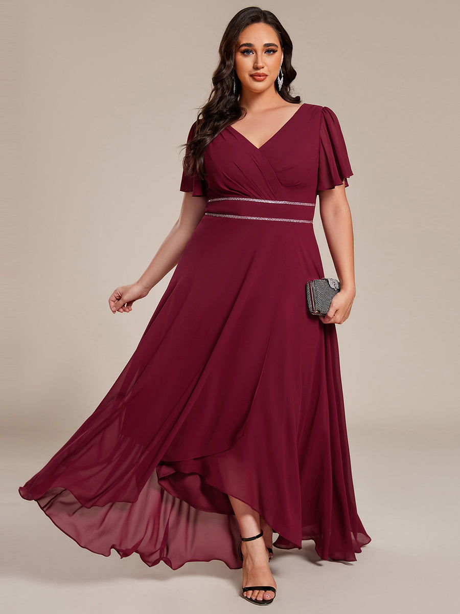 Ever-Pretty Inclusive Elegant V-Neck Chiffon Evening & Formal Dress for All Occasions Ever-Pretty Inclusive Elegant V-Neck Chiffon Evening & Formal Dress for All Occasions