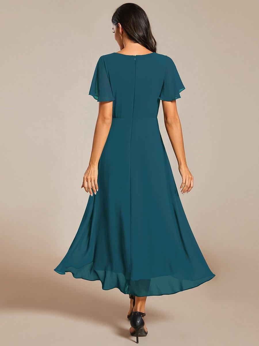 Solid Color Flowy Dress Annebouti Women's Midi Dress With Pockets - Flowy A-Line Long Sleeve Dress For Wedding Guest & Fall Winter Ruched Bodice Midi Dress Solid Color Flowy Dress Annebouti Women's Midi Dress With Pockets - Flowy A-Line Long Sleeve Dress For Wedding Guest & Fall Winter Ruched Bodice Midi Dress