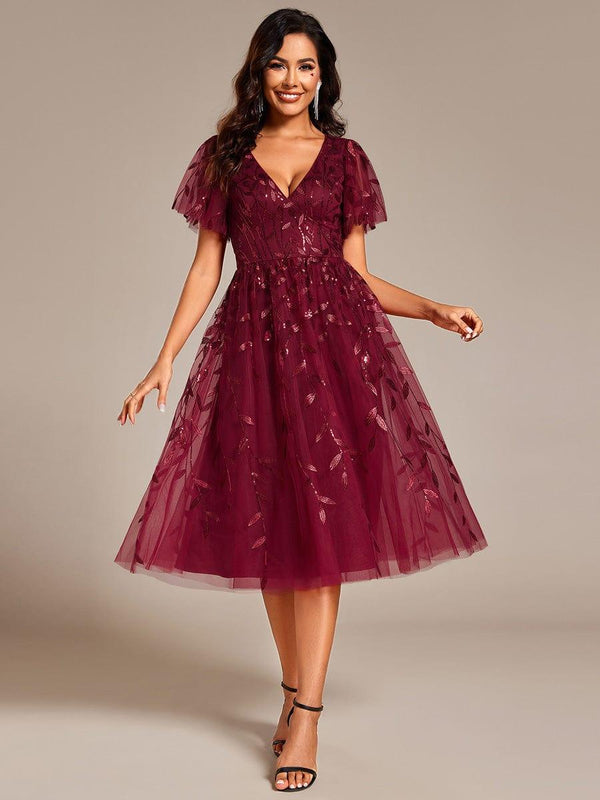 Cocktail Hour Leaf Dress