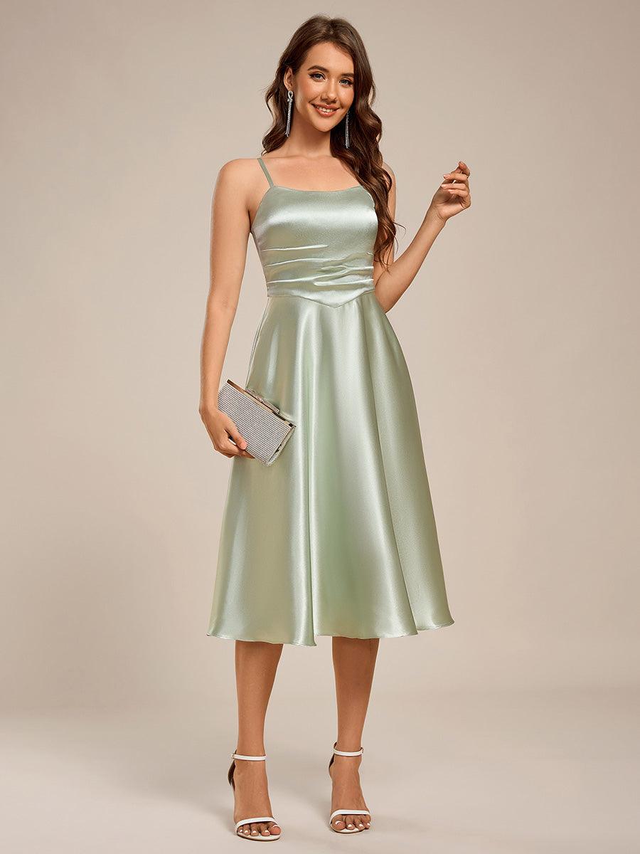 Chic Satin Midi Dresses with a Soft Shine - Ever-Pretty US Chic Satin Midi Dresses with a Soft Shine - Ever-Pretty US