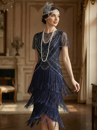 Flapper Dresses | 1920s Beaded Fringe Dresses for Gatsby Parties - Ever-Pretty US Flapper Dresses | 1920s Beaded Fringe Dresses for Gatsby Parties - Ever-Pretty US