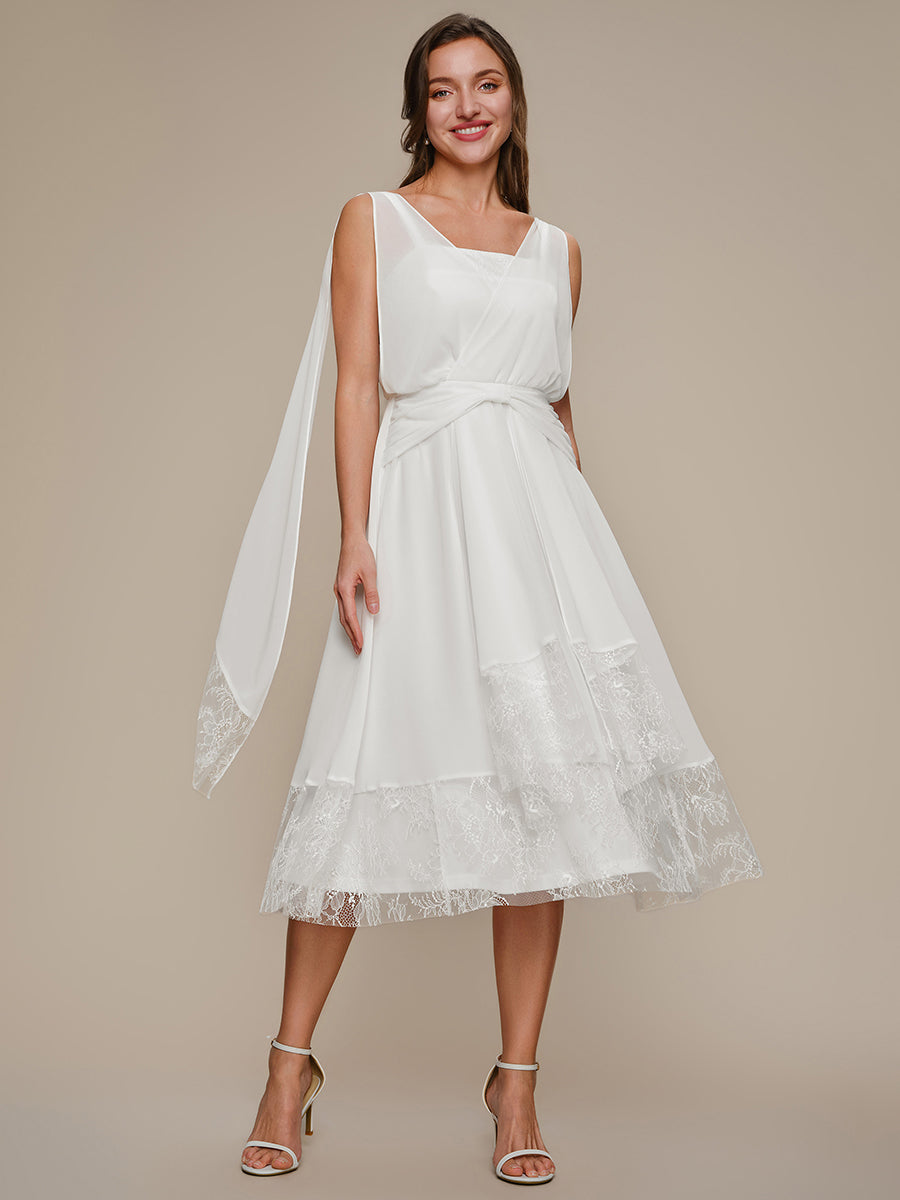 Ever-Pretty Chiffon Sleeveless A-Line Cocktail Dress
