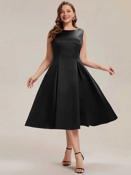 plus size black cocktail dress Dresses flattering fit Women's Black Plus-Size Dresses |