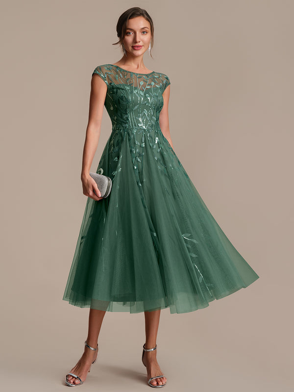 Sequin midi dress