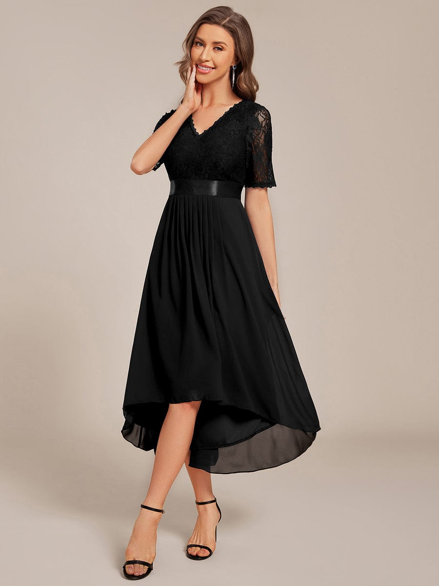Black Formal Dresses #style_EG04489BK