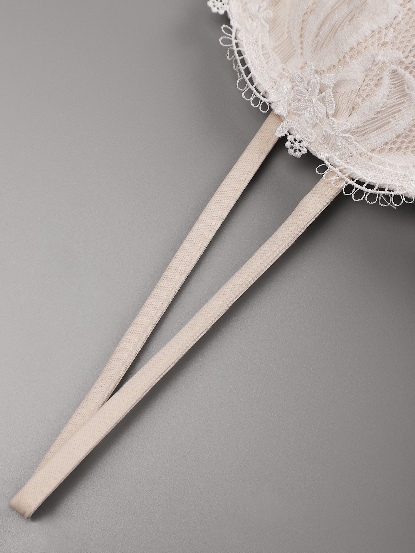 Spaghetti Strap Lace Backless Long Fishtail Wedding Dress More Details 2