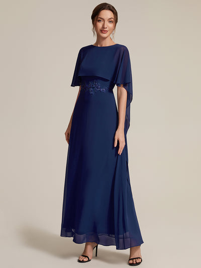 casual mother of the groom dress HGps8w Dresses for Wedding Half Sleeves Lace Appliques High Low Chiffon Scoop Neck Formal Evening : Clothing, Shoes & Jewelry Sophisticated Style: Mother of the