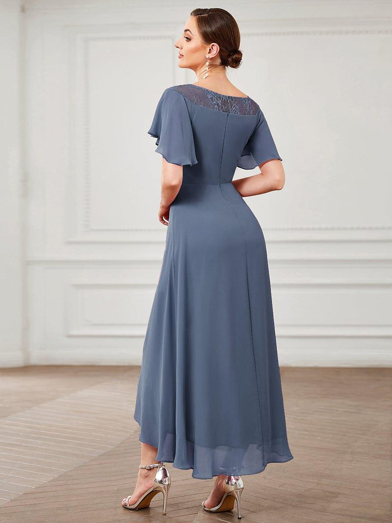 Dusty Blue Bridesmaid Gowns