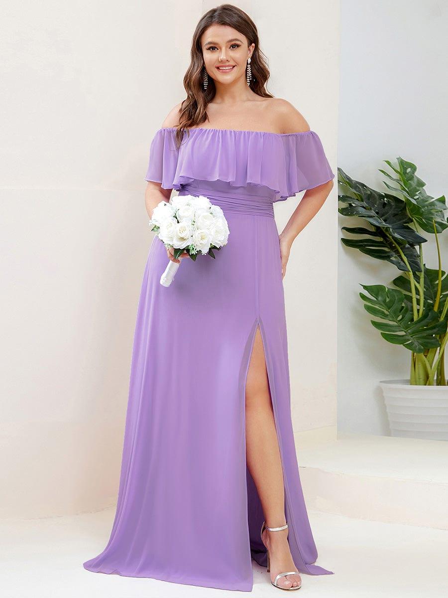 Top Picks Lilac & Lavender Bridesmaid Gowns #style_ES00969LV