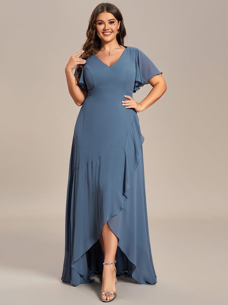 Dusty Blue Bridesmaid Gowns
