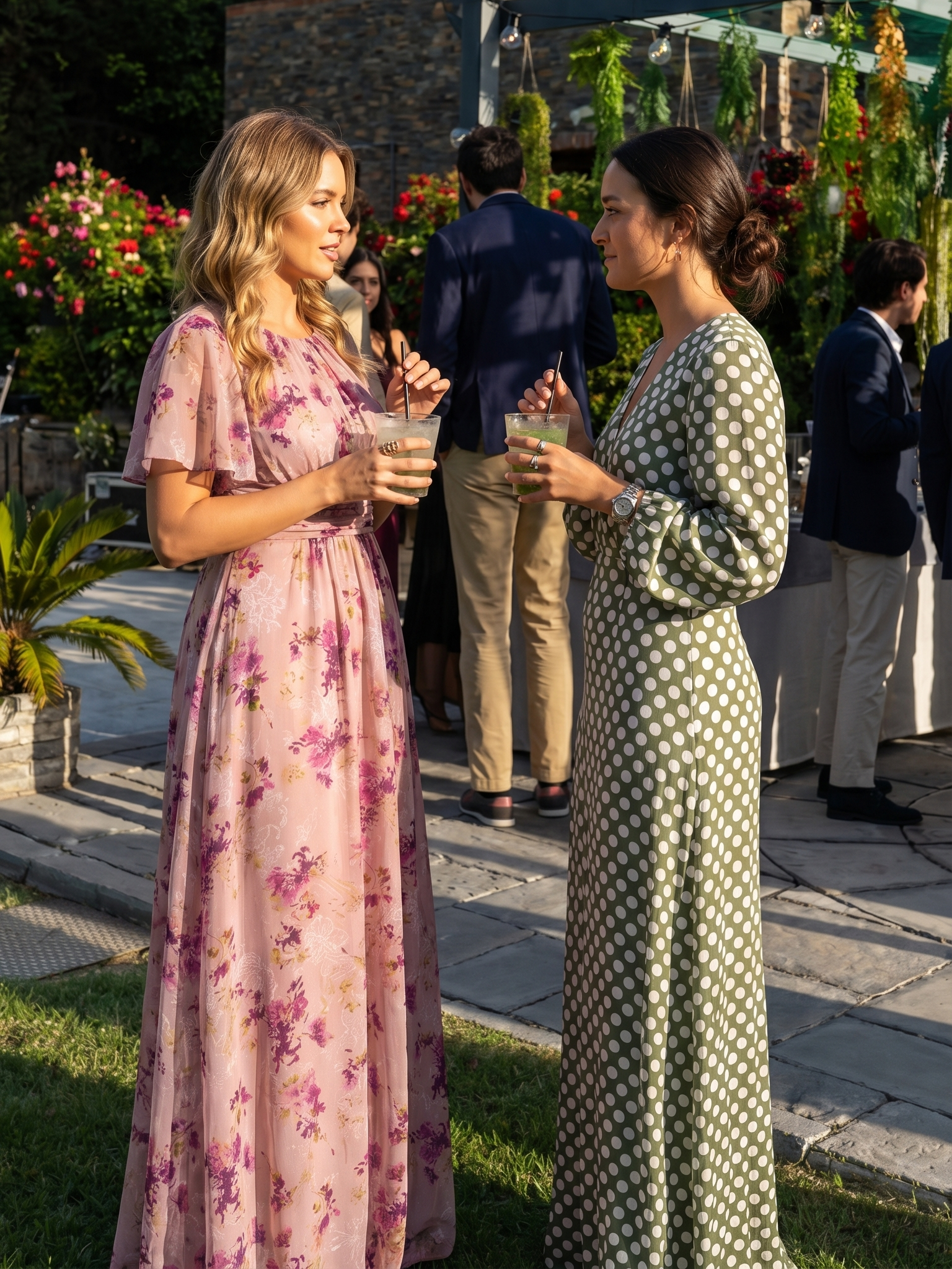 Ruched Chiffon Ruffle Sleeve Bridesmaid Dress #color_Light Purple Print