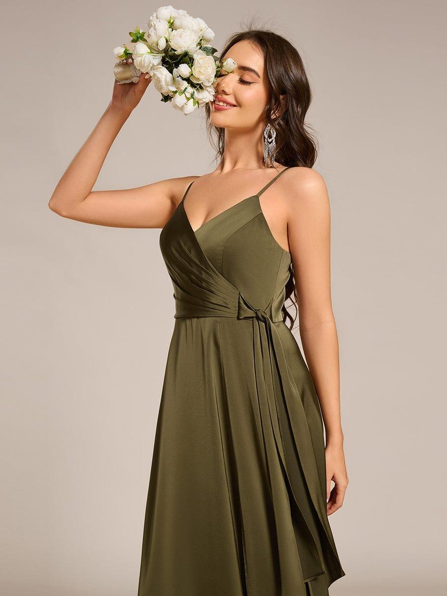 how to style bridesmaid wrap dress Wrap-Style Maxi Satin with Waist Tie 100 ways step by step infinity dress instructions booklet