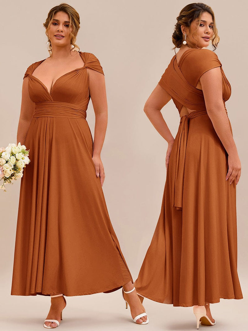 Versatile Convertible High Stretch Bridesmaid Dress
