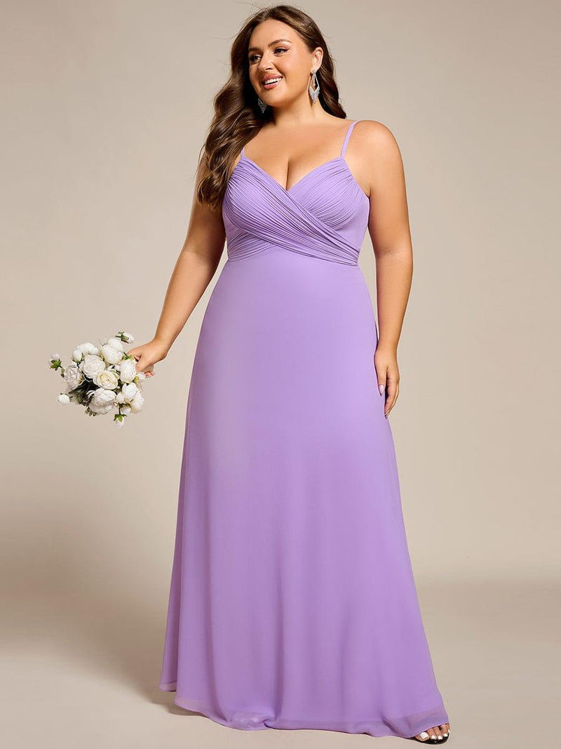 A-line Chiffon Dress With Jacket Clover Plus Size main image 1