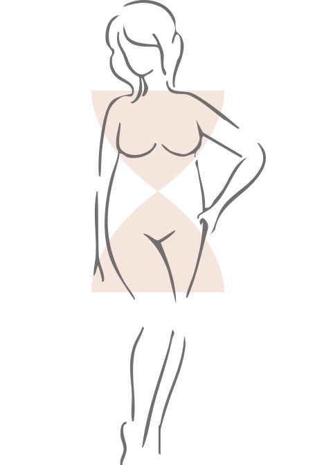 Hourglass Shape