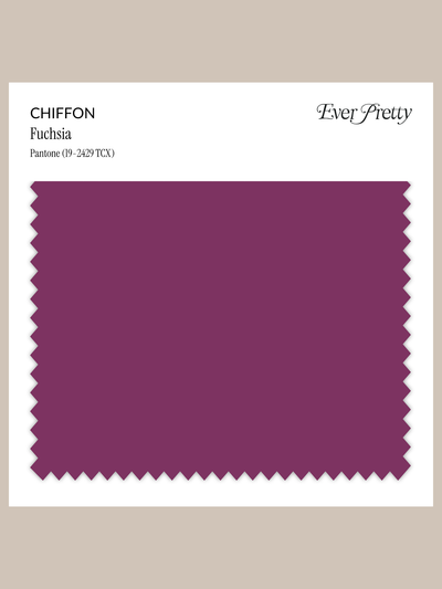 Ever-Pretty Chiffon Swatch