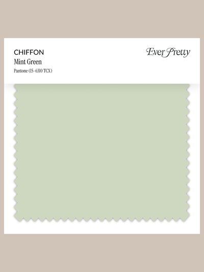 Ever-Pretty Chiffon Swatch #Color_Mint Green