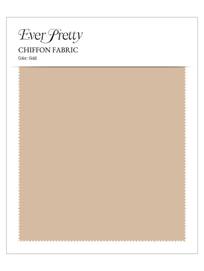 Ever-Pretty Chiffon Swatch #Color_Gold