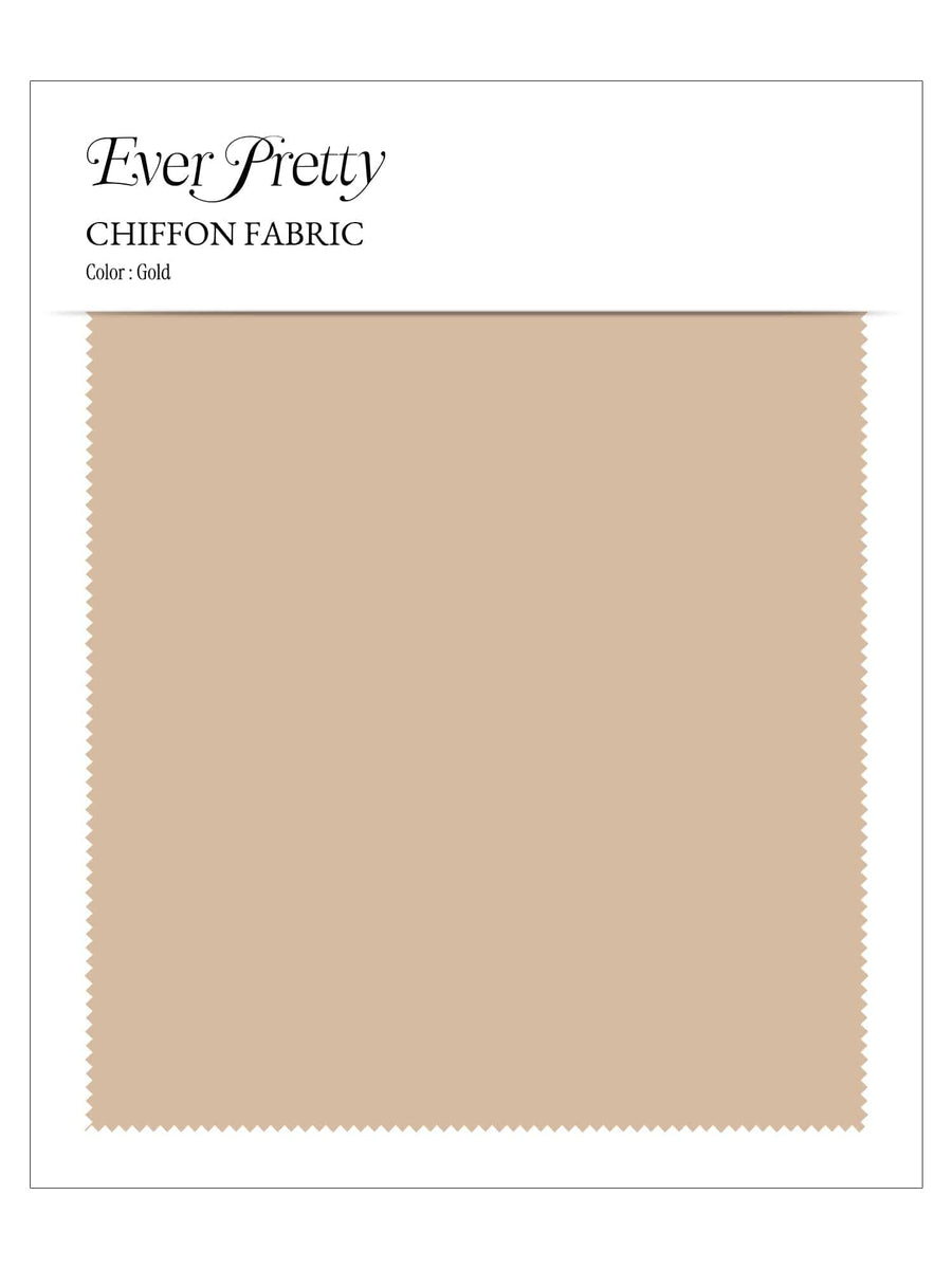 Ever-Pretty Chiffon Swatch #Color_Gold