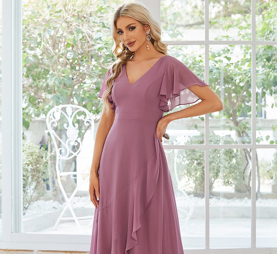 Chiffon Wedding Guest Dresses