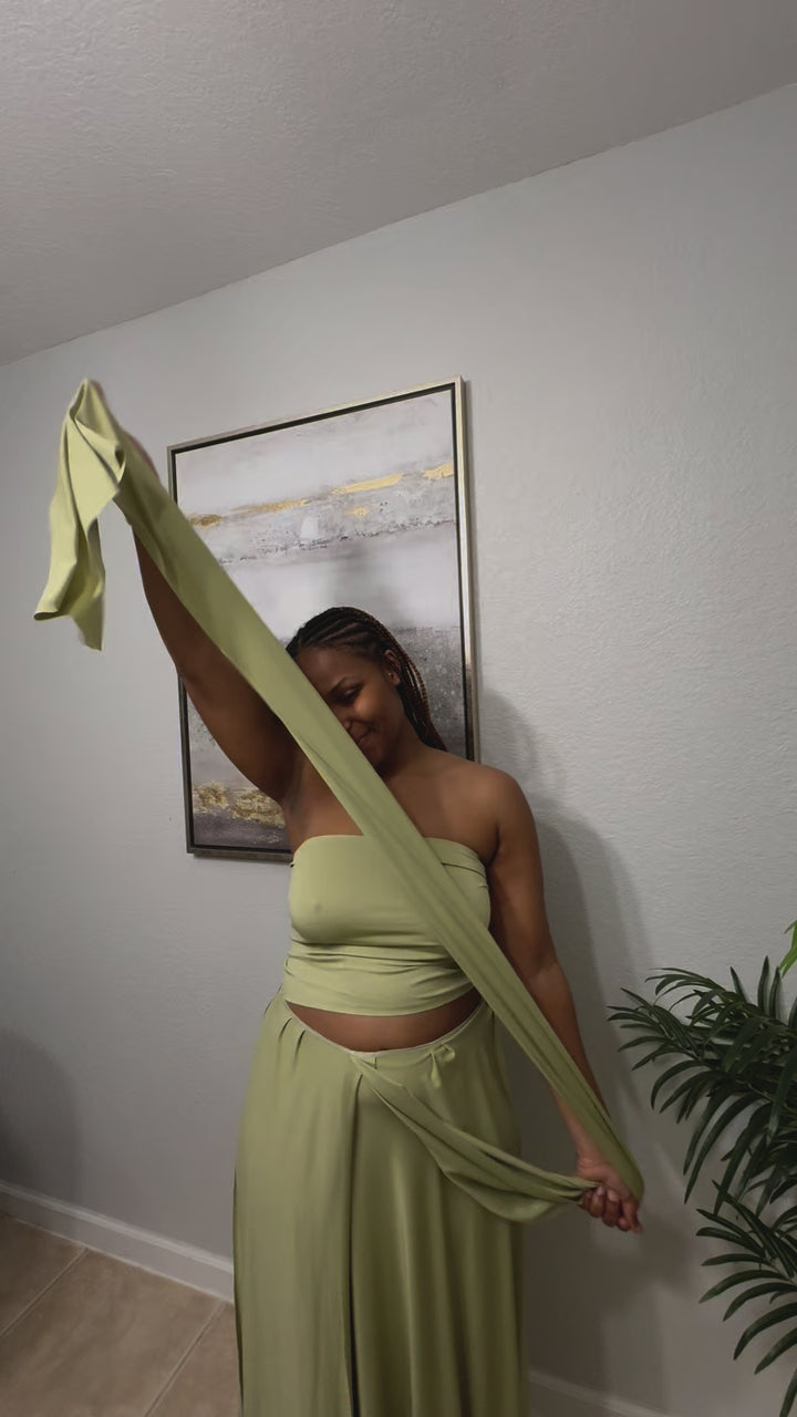 ever STYLES|High-Stretch Soft Versatile Convertible Bridesmaid Dress Fan Photos video 6