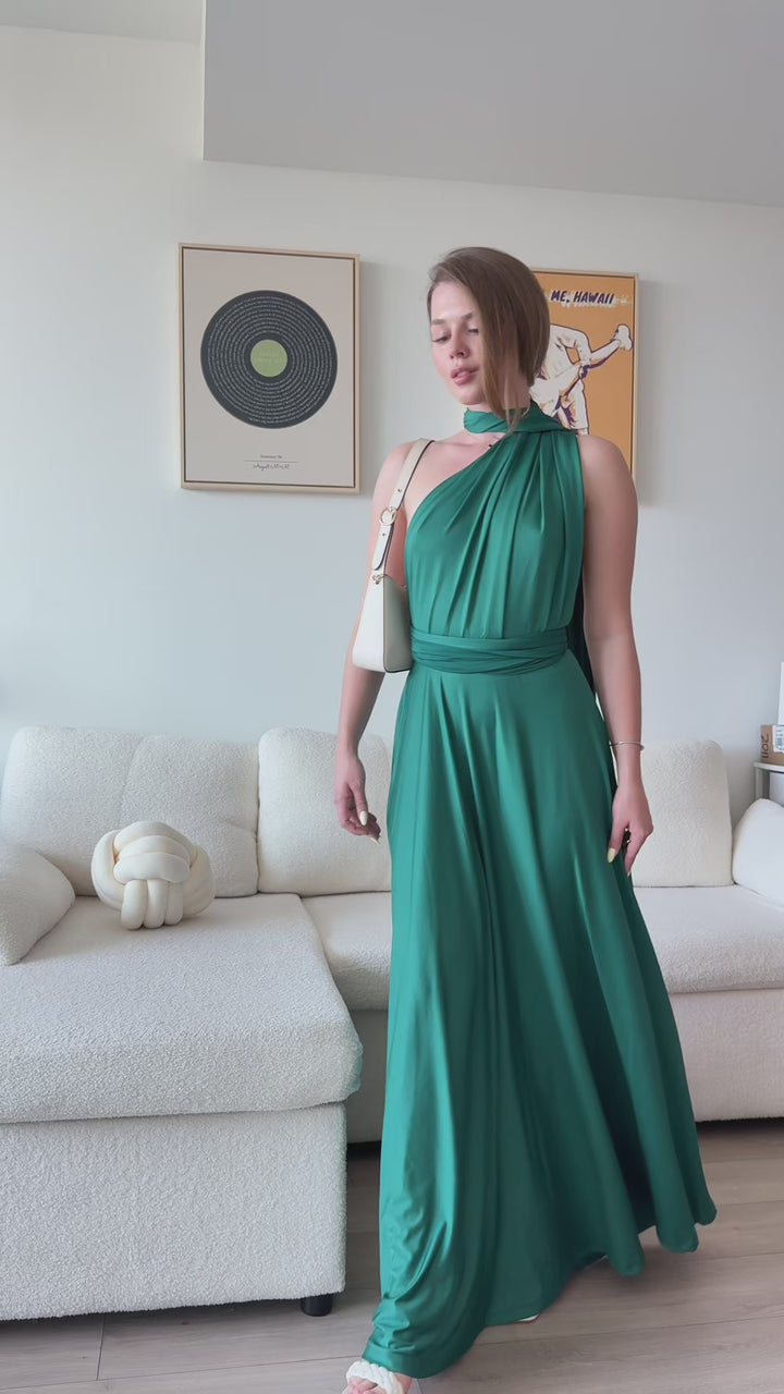 ever STYLES|High-Stretch Soft Versatile Convertible Bridesmaid Dress Fan Photos video 7