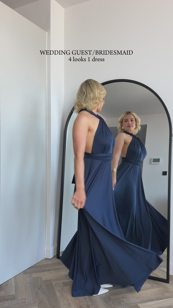 ever STYLES|High-Stretch Soft Versatile Convertible Bridesmaid Dress Fan Photos video 9