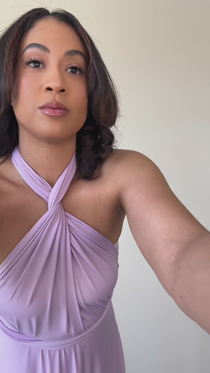 ever STYLES|High-Stretch Soft Versatile Convertible Bridesmaid Dress Fan Photos video 4