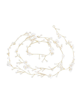 1-meter Long Handmade Pearl Braided Headband High-end Accessories