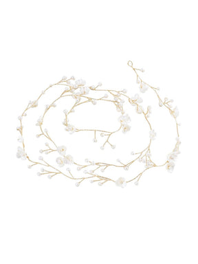 1-meter Long Handmade Pearl Braided Headband High-end Accessories