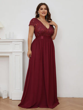 Burgundy dress size 18 sale