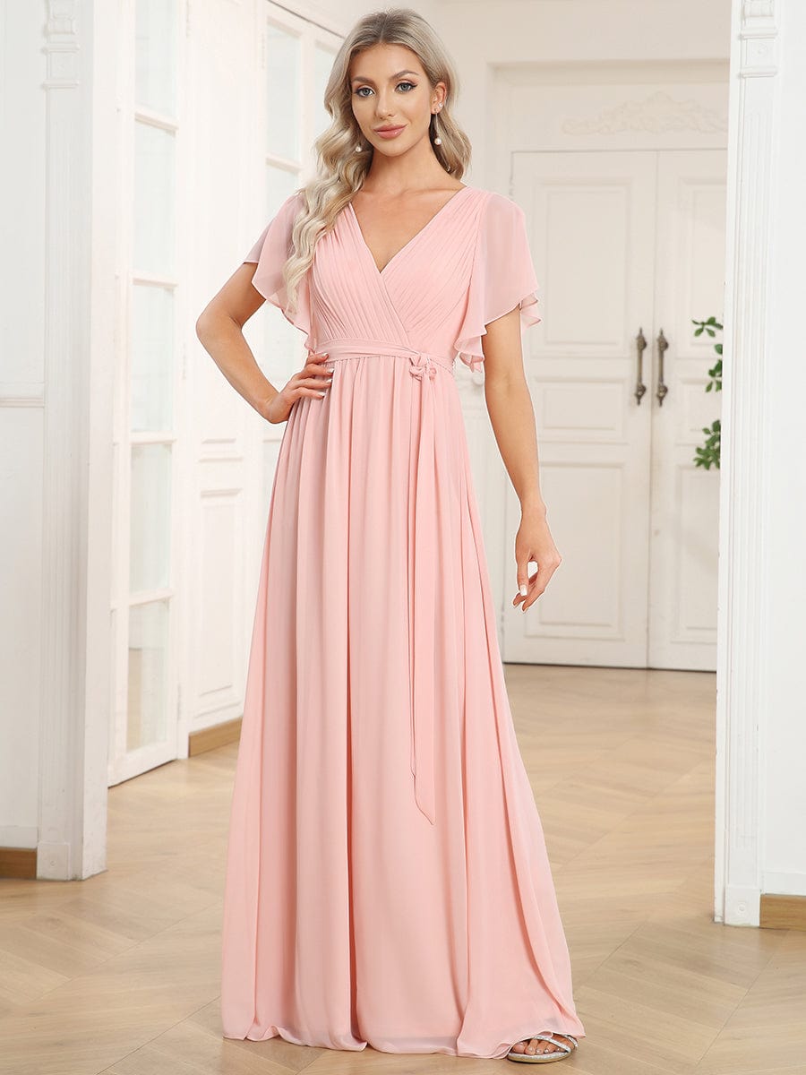 Pink Bridesmaid Gowns #style_EE0164APK