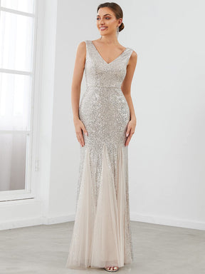 Sleeveless Bodycon Asymmetrical Hem Evening Dress