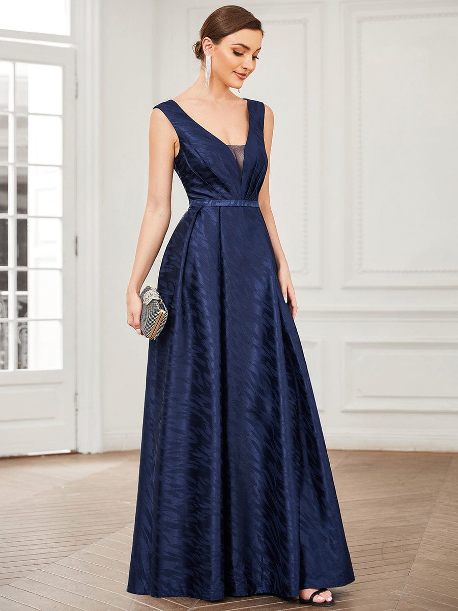 A-line Ball gown Empire waist Floor length Satin Lace High round/Slash neck  Wedding dress