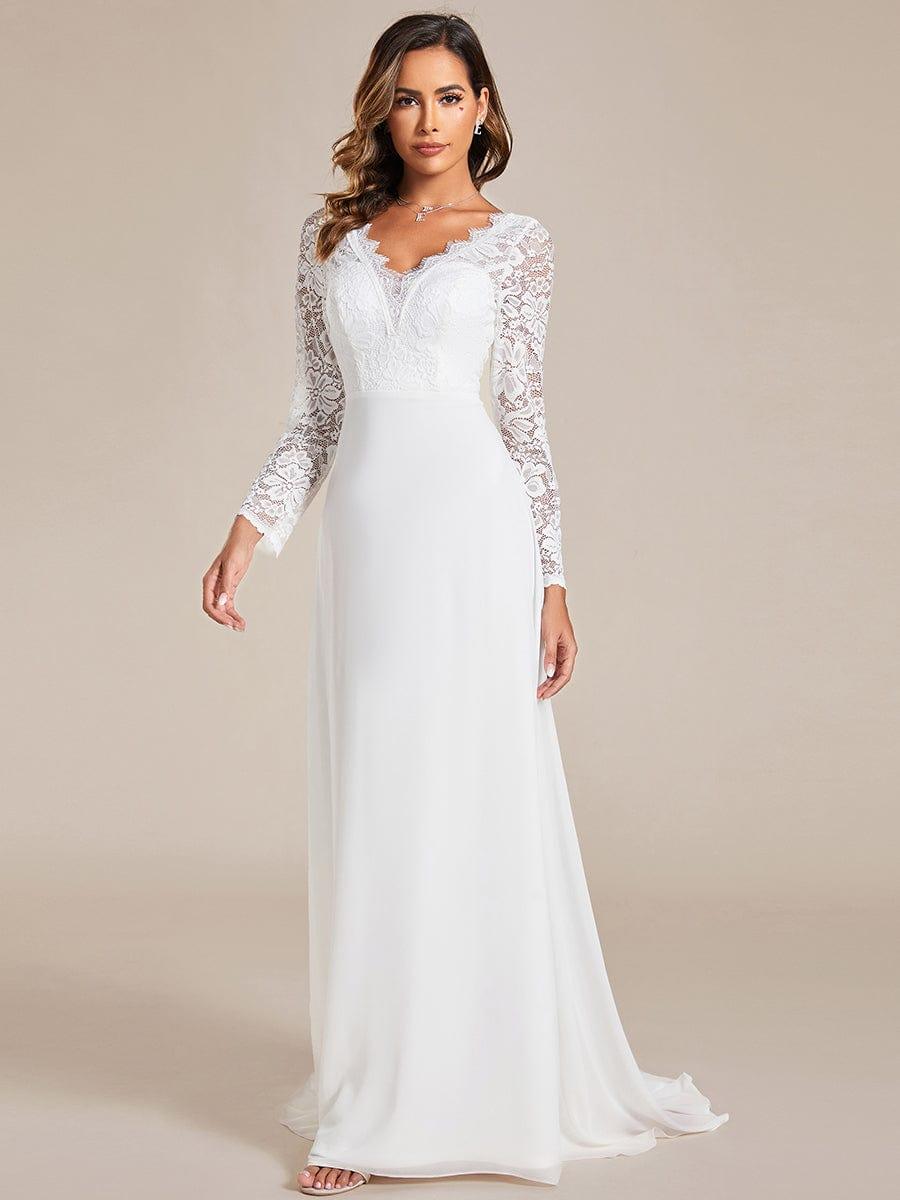white bodycon mermaid dress Long Sleeves V-Neck Lace Top Wedding with Chiffon It features thin shoulder Tennis 5 Would you wear it COLOR:Black