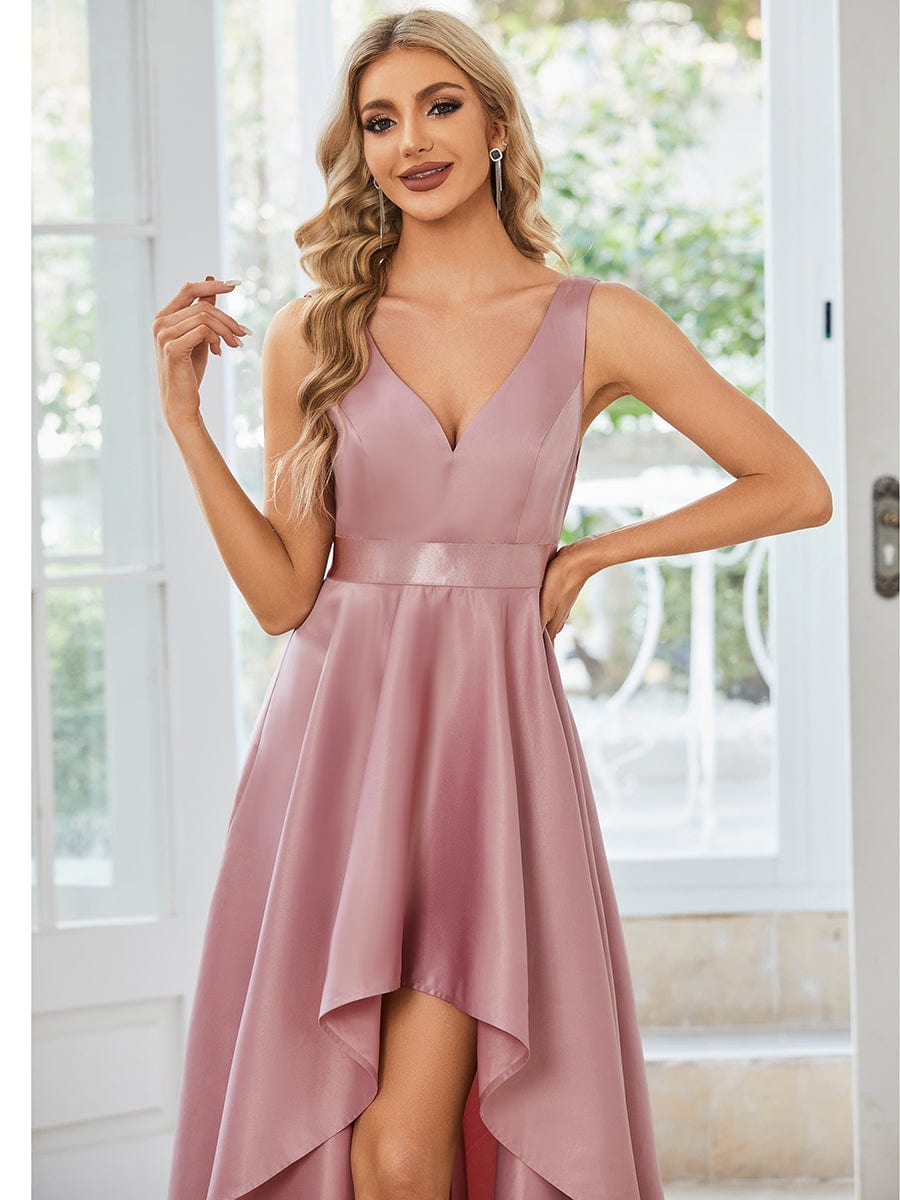 Satin high neck top