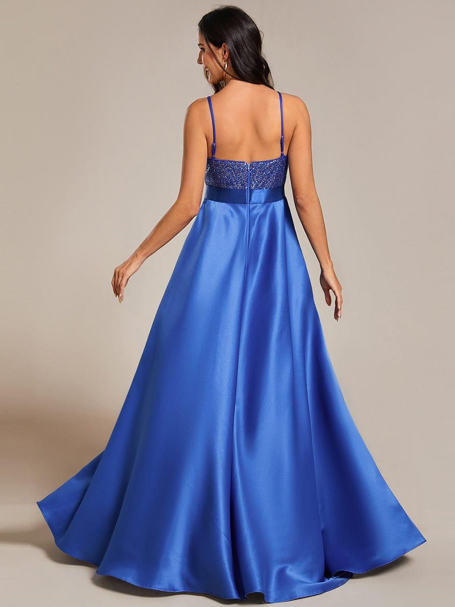 ever ALYNA|Sparkly Bodice High Low Prom Dresses for Women