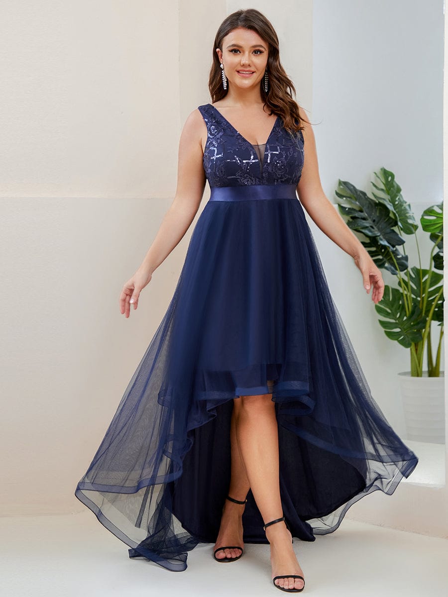 Tulle Party Dresses Plus Size for Women Evening Wear - Ever-Pretty US