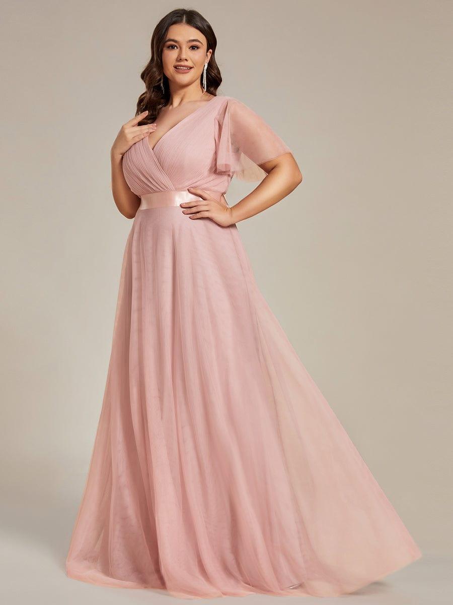 Pink Bridesmaid Gowns #style_EP07962PK