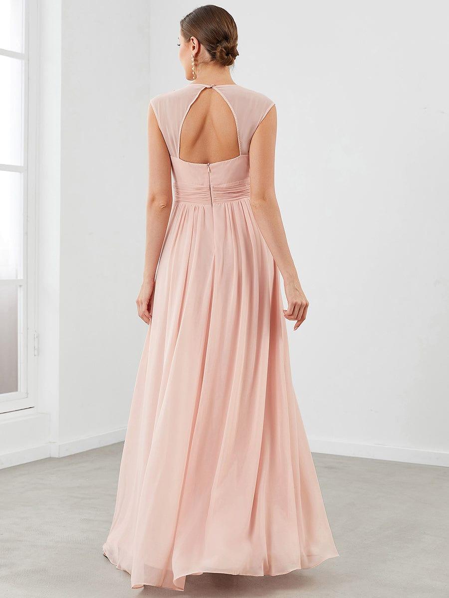 Pink Bridesmaid Gowns #style_EP08698PK