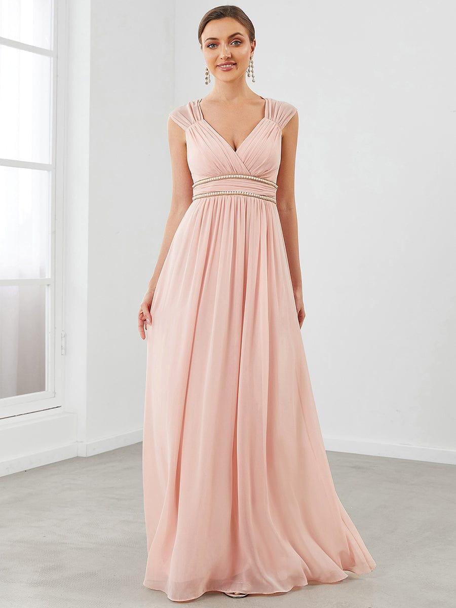 Pink Bridesmaid Gowns #style_EP08698PK